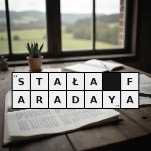 Hasło krzyżówkowe stała fizyczna która oznacza ładunek elektryczny przypadający na jeden mol elektronów - stała faradaya – rozwiązanie, synonimy, podpowiedzi i definicje krzyżówkowe